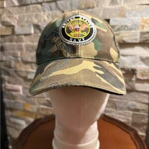 Unisex United States Navy Camouflage Camo  Strapback Hat Cap EUC